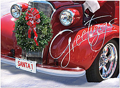 Santa's Ride Card H3184U-A